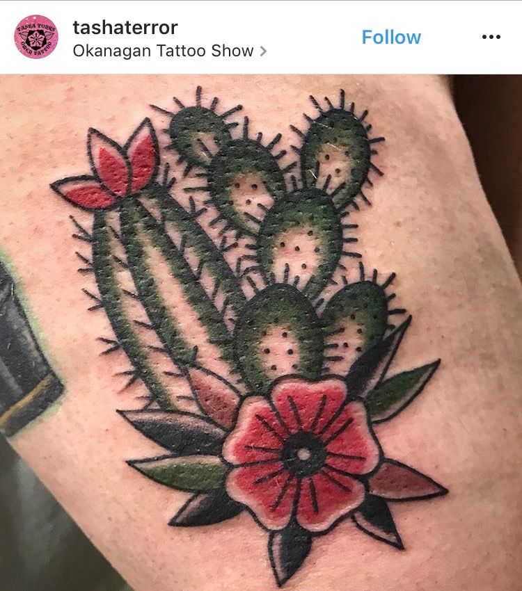 Small Simple Cactus Tattoo Designs (52)