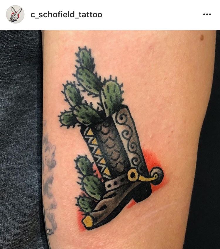 Small Simple Cactus Tattoo Designs (81)