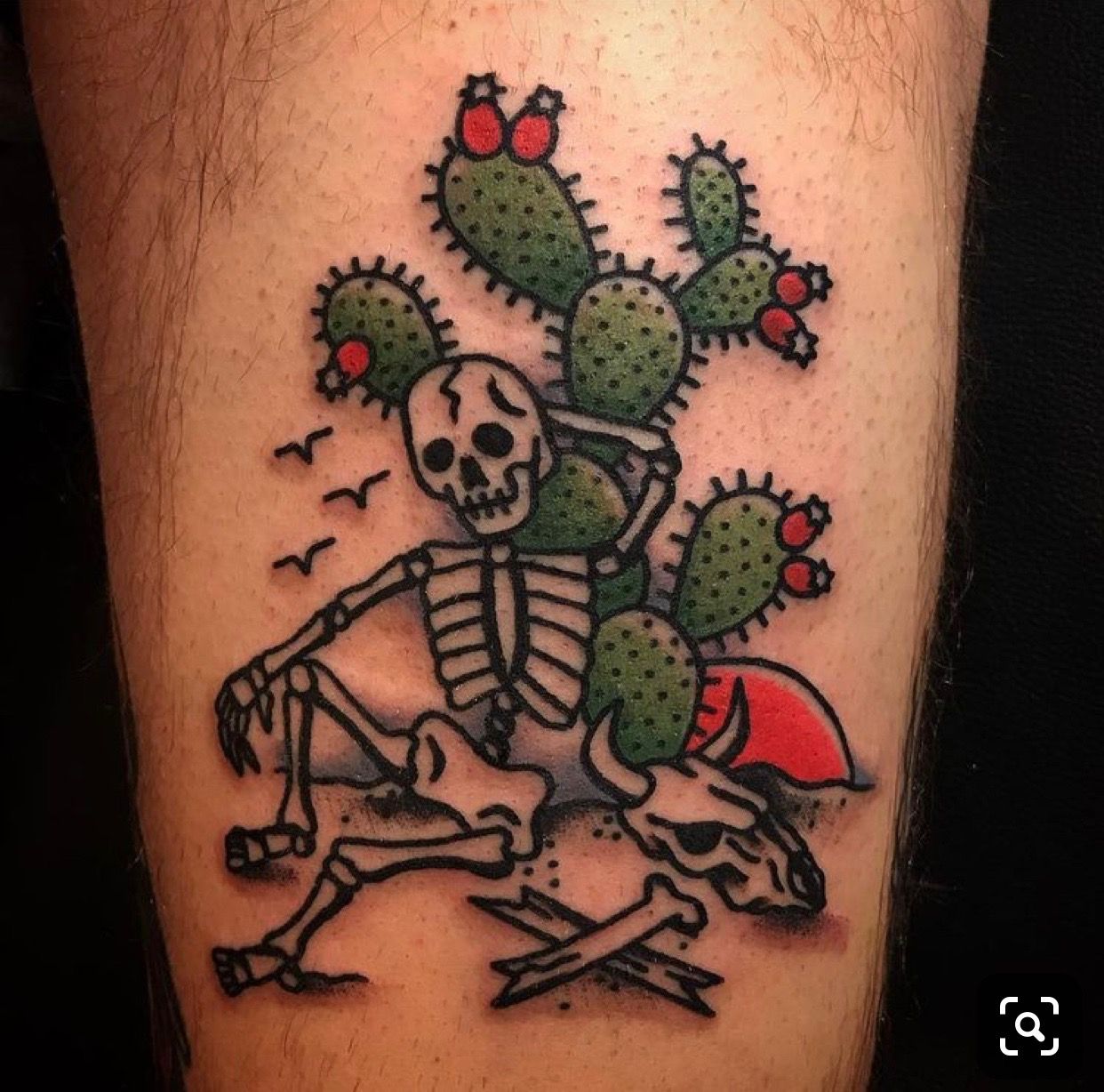 Small Simple Cactus Tattoo Designs (93)