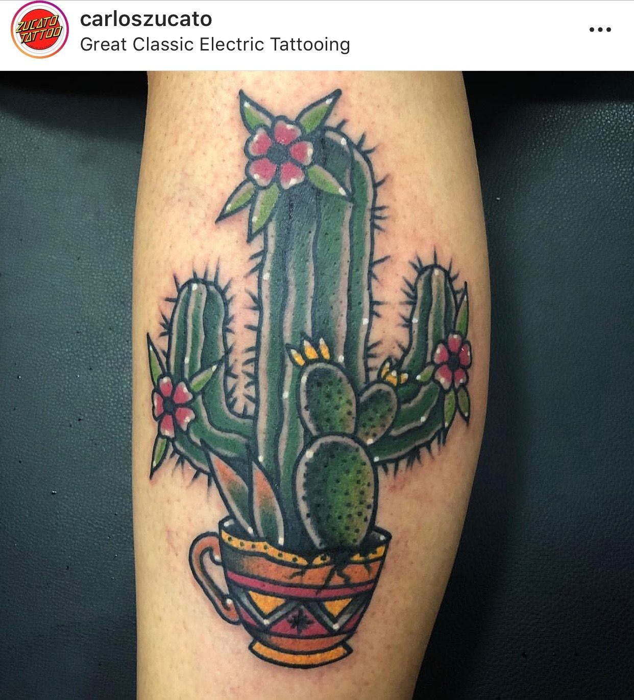 Small Simple Cactus Tattoo Designs (95)