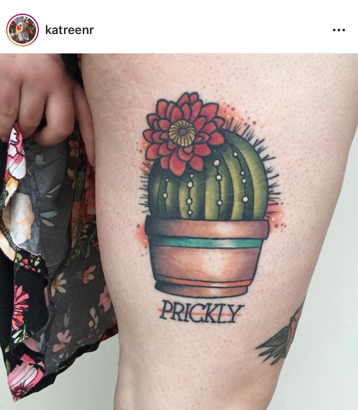 Small Simple Cactus Tattoo Designs (99)