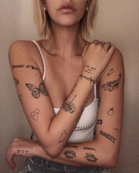 Tatuagens Femininas Delicadas No Braço (59)