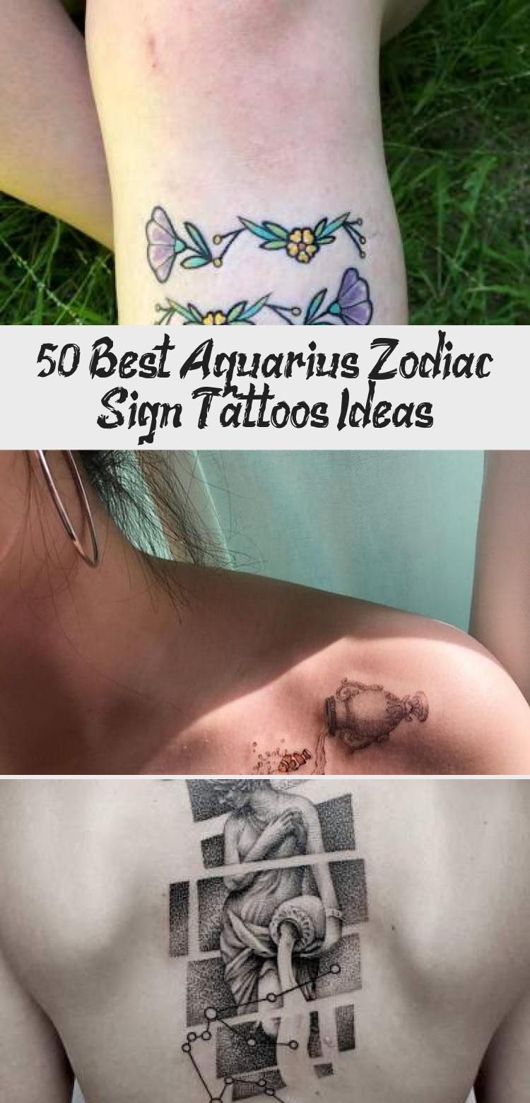 65 best zodiac sign Aquarius tattoo ideas for women and men 