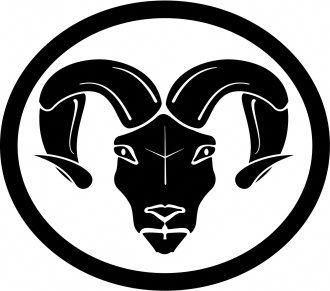 Aries Zodiac Symbol Tattoos (103)