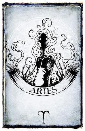 Aries Zodiac Symbol Tattoos (173)