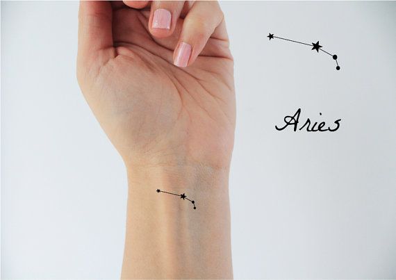 Aries Zodiac Symbol Tattoos (18)