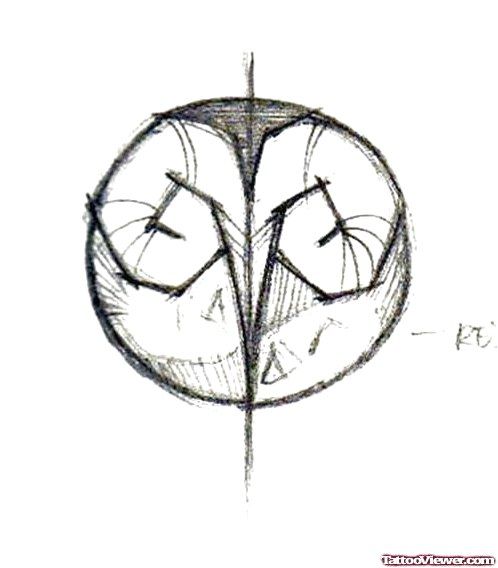 Aries Zodiac Symbol Tattoos (203)