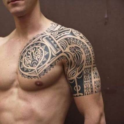 Back Shoulder Tattoo Designs Ideas (148)