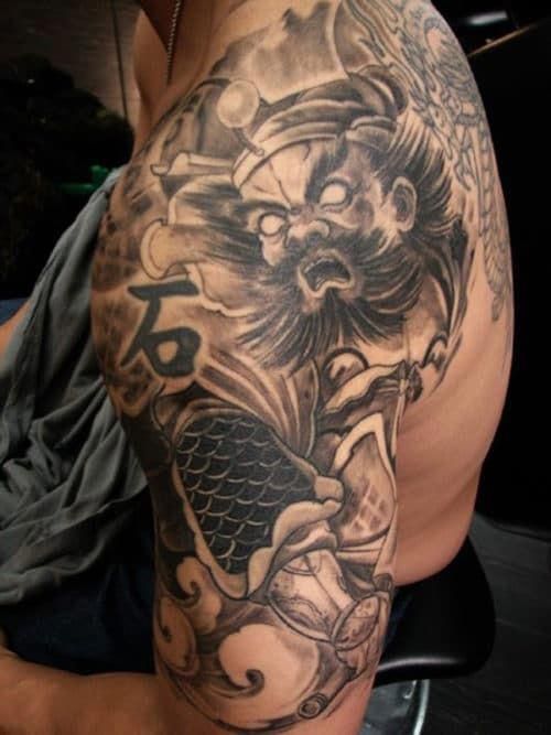 Back Shoulder Tattoo Designs Ideas (165)