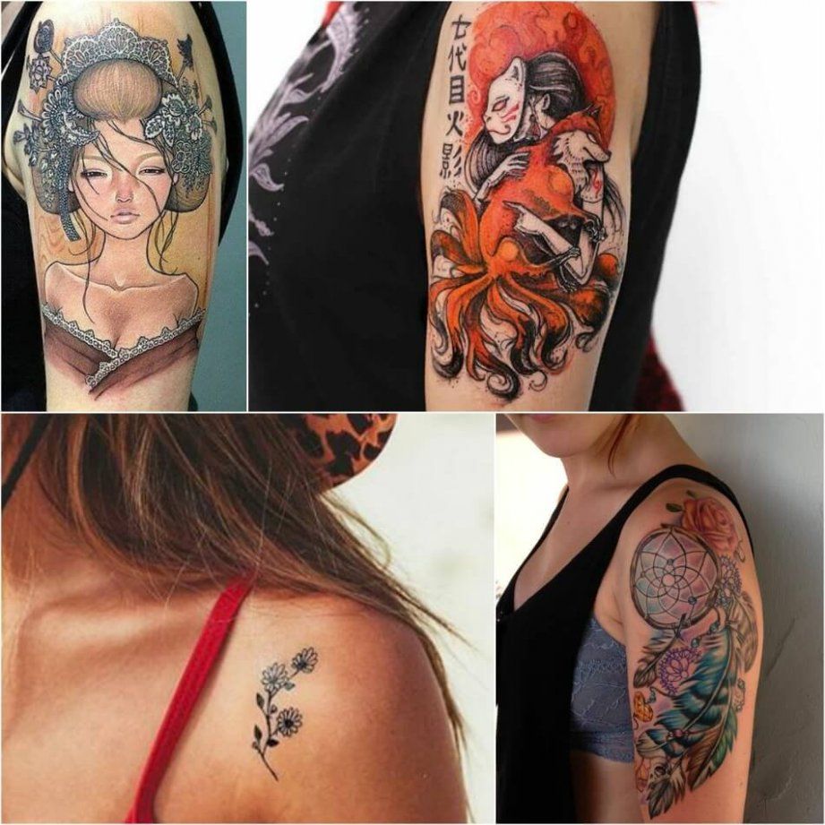 Back Shoulder Tattoo Designs Ideas (168)