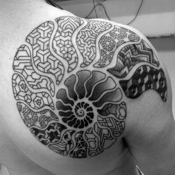 Back Shoulder Tattoo Designs Ideas (189)
