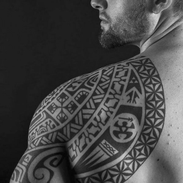 Back Shoulder Tattoo Designs Ideas (78)