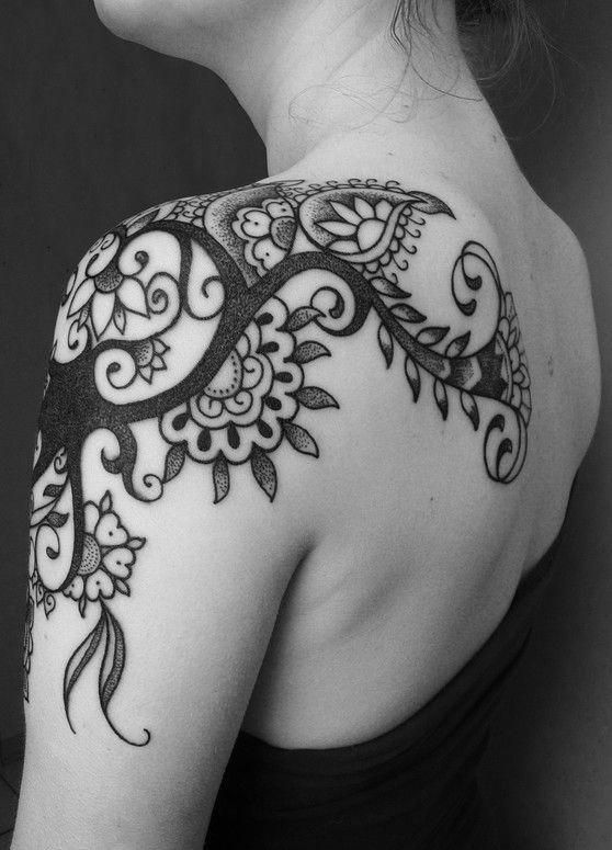 Back Shoulder Tattoo Designs Ideas (92)