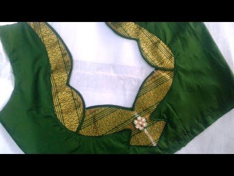Blouse Designs For Pattu Silk Sarees (167)