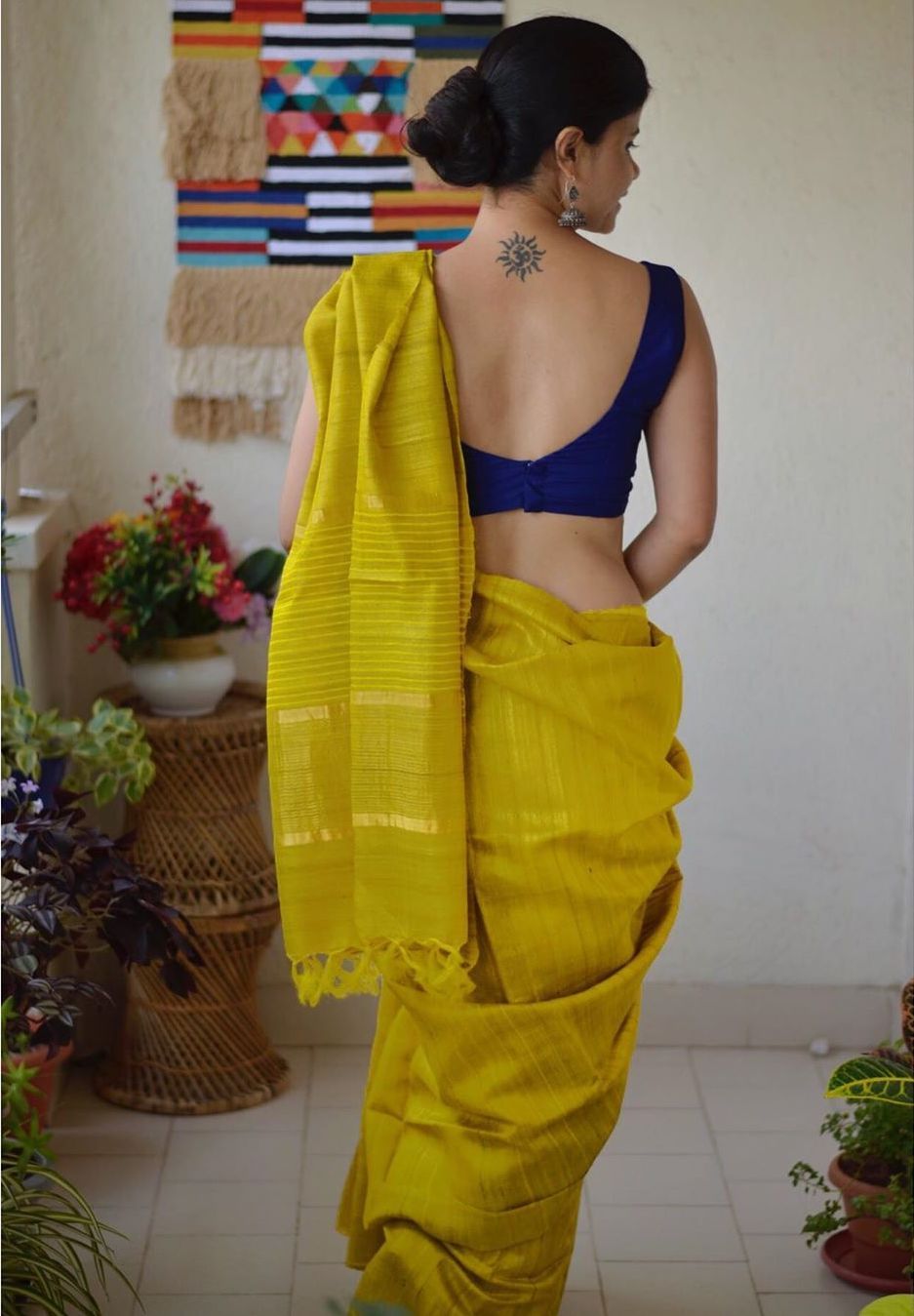 Blouse Designs For Pattu Silk Sarees (205)