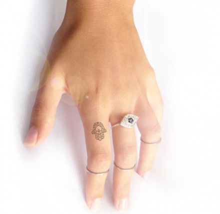 Hamsa Hand Tattoo Designs (117)