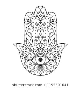 Hamsa Hand Tattoo Designs (147)