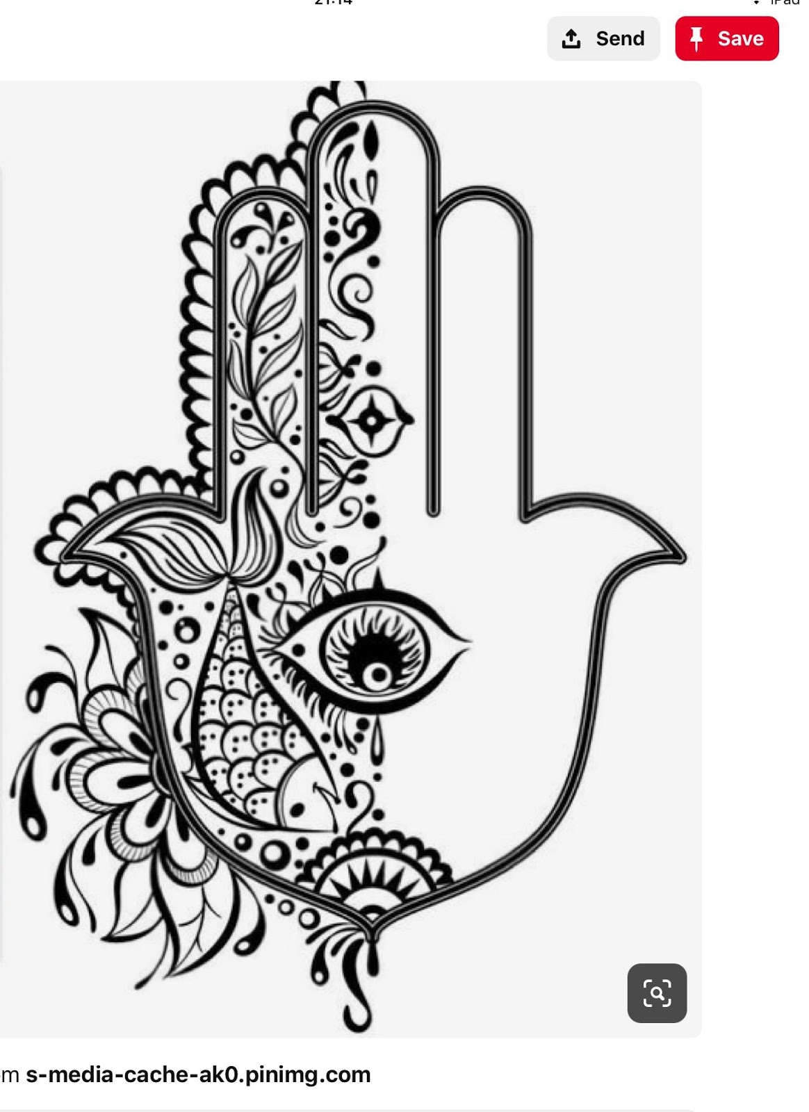 Hamsa Hand Tattoo Designs (170)
