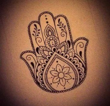 Hamsa Hand Tattoo Designs (178)
