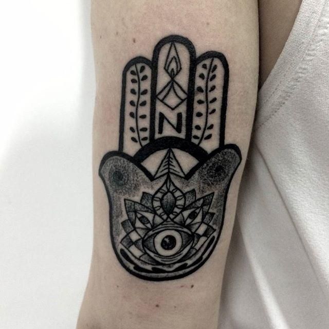 Hamsa Hand Tattoo Designs (196)