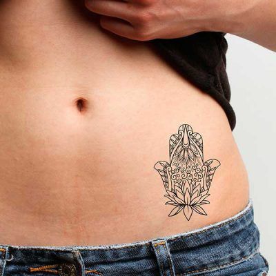 Hamsa Hand Tattoo Designs (6)