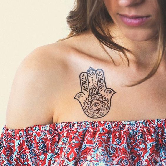 Hamsa Hand Tattoo Designs (79)