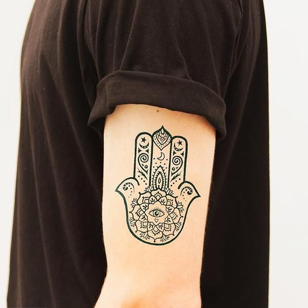Hamsa Hand Tattoo Designs (99)