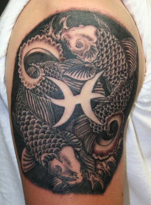 Pisces Horoscope Tattoo Zodiac Sign Fish (152)