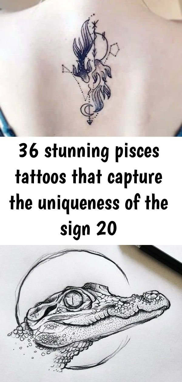 Pisces Horoscope Tattoo Zodiac Sign Fish (173)
