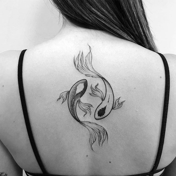 Pisces Horoscope Tattoo Zodiac Sign Fish (184)