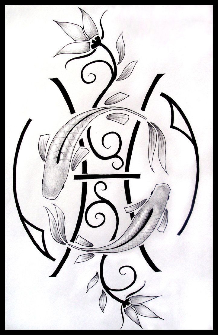 Pisces Horoscope Tattoo Zodiac Sign Fish (55)