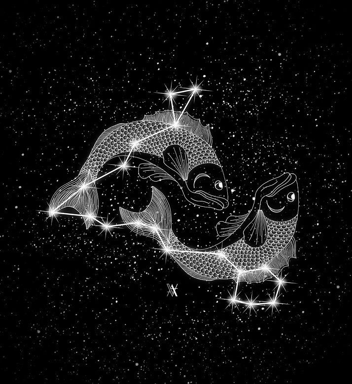 Pisces Horoscope Tattoo Zodiac Sign Fish (82)