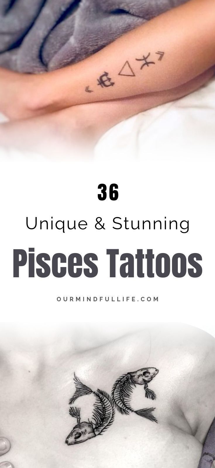 Pisces Horoscope Tattoo Zodiac Sign Fish (86)
