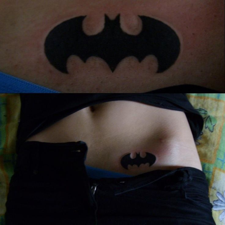 Simple Small Batman Tattoo Designs Ideas (106)