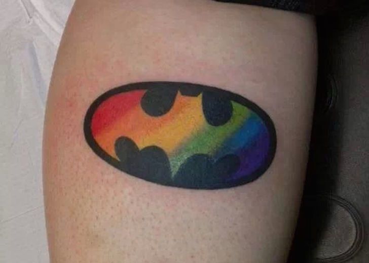 Simple Small Batman Tattoo Designs Ideas (121)