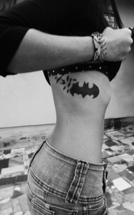Simple Small Batman Tattoo Designs Ideas (128)