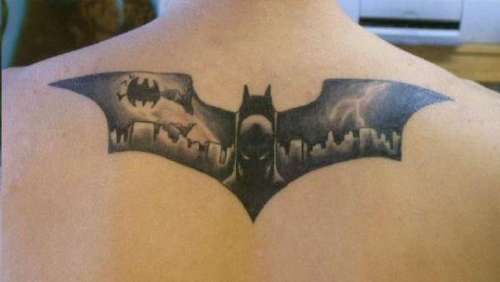 Simple Small Batman Tattoo Designs Ideas (16)