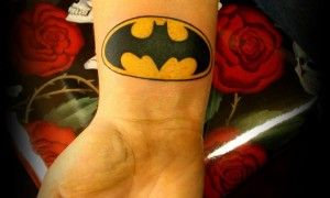 Simple Small Batman Tattoo Designs Ideas (38)