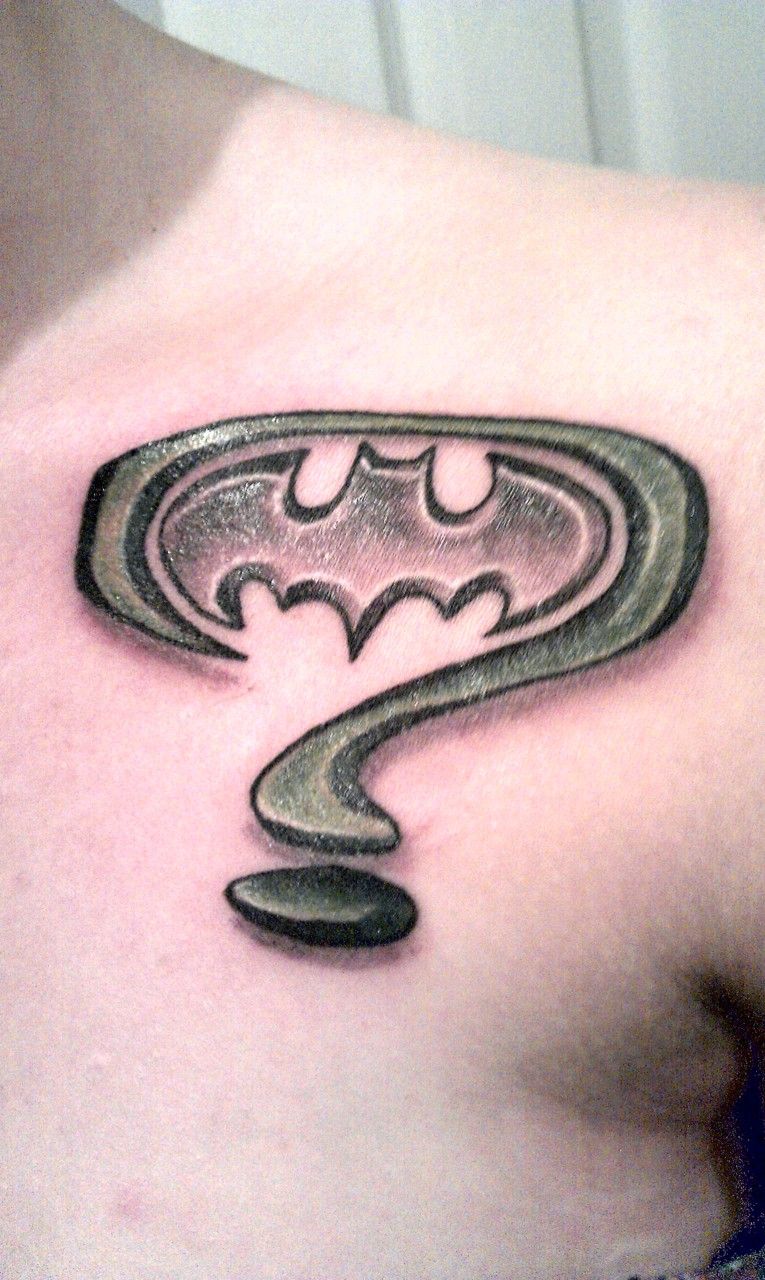 Simple Small Batman Tattoo Designs Ideas (67)