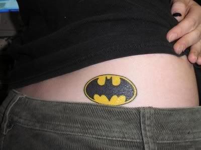Simple Small Batman Tattoo Designs Ideas (68)