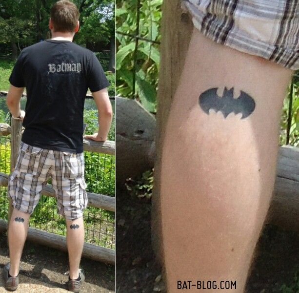 Simple Small Batman Tattoo Designs Ideas (86)