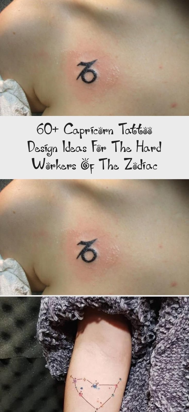 Capricorn Zodiac Horoscope Tattoos (142)