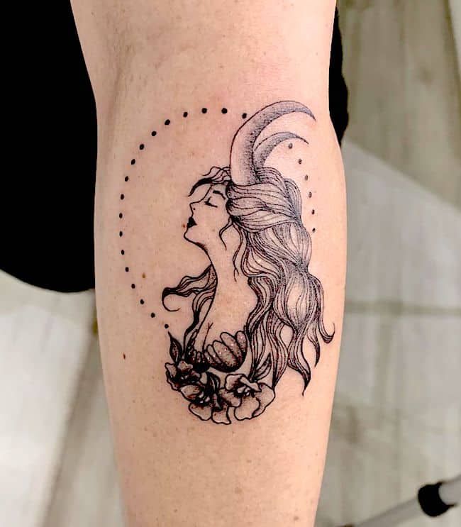 Capricorn Zodiac Horoscope Tattoos (19)