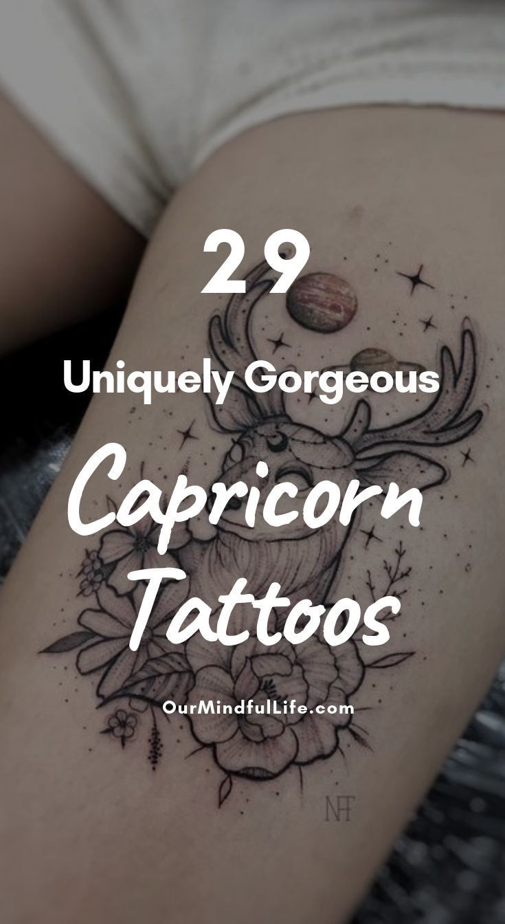 Capricorn Zodiac Horoscope Tattoos (66)