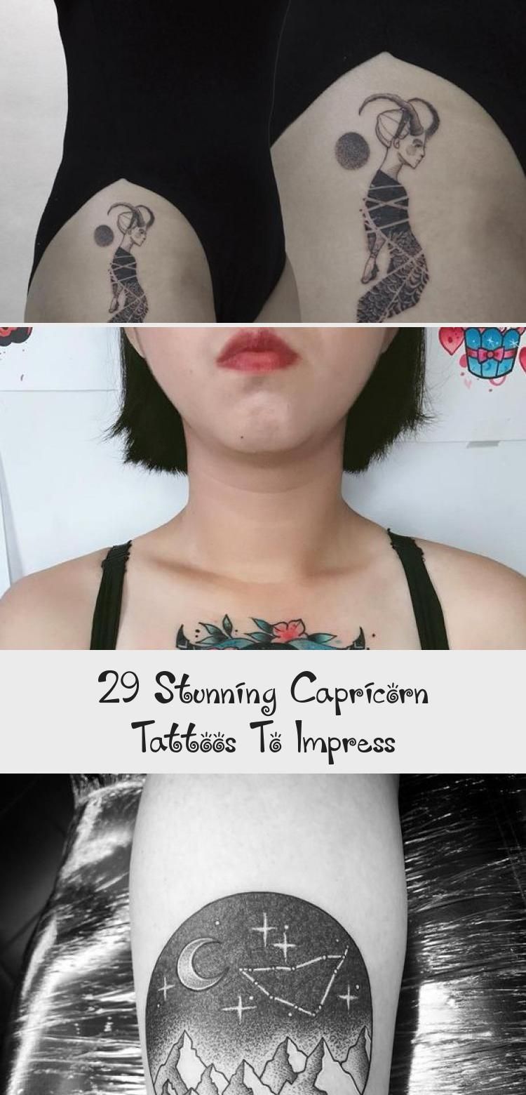 Capricorn Zodiac Horoscope Tattoos (80)