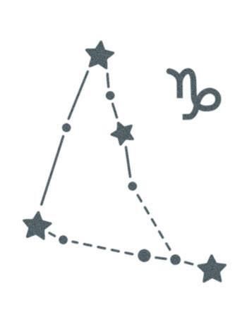 Capricorn Zodiac Horoscope Tattoos (98)