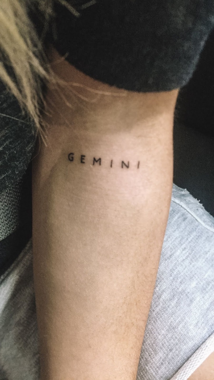 Gemini Zodian Horoscope Sign Symbol Tattoos (25)