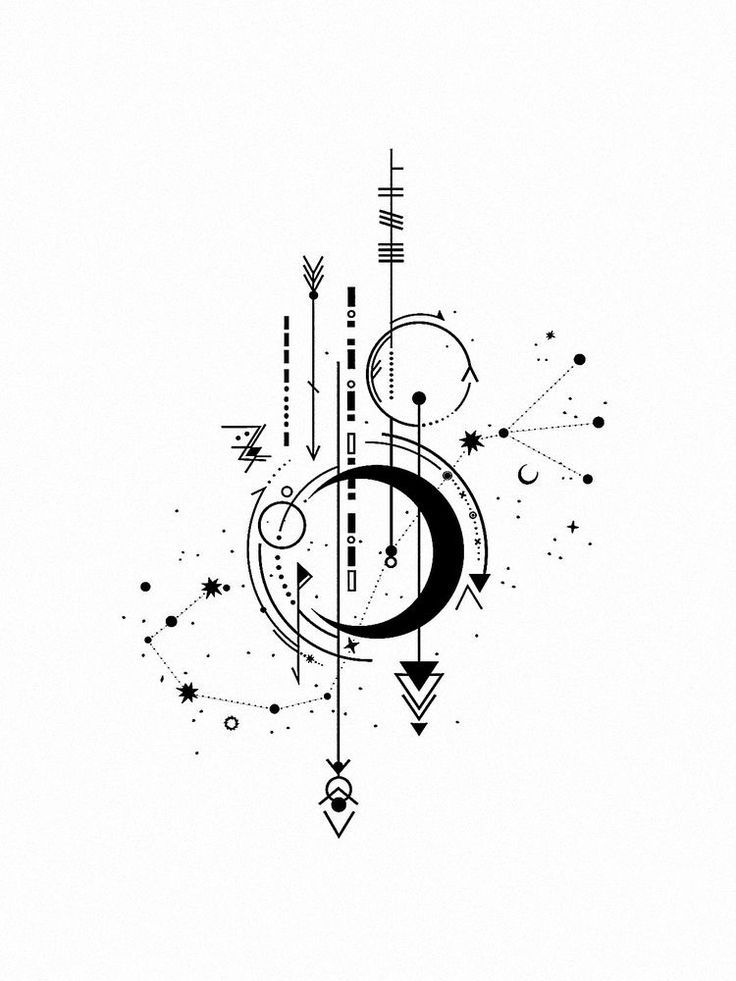 Gemini Zodian Horoscope Sign Symbol Tattoos (36)