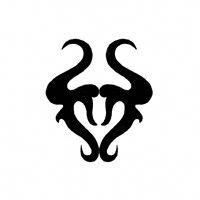 Gemini Zodian Horoscope Sign Symbol Tattoos (64)