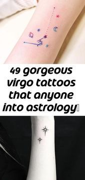 Virgo Zodiac Horoscope Tattoo Designs (170)